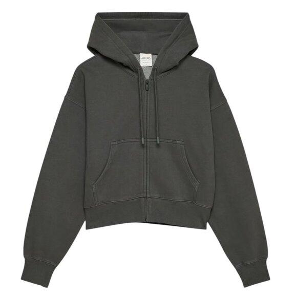 NWT Aritzia Cozy Sweatfleece Boyfriend Boxy Zip Hoodie - Picture 4 of 10